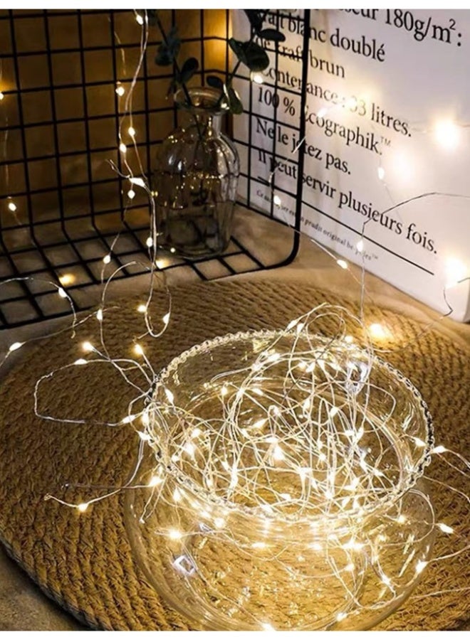 12 متر حبل نخاسي بإضاءة تزيين الجدارن والمنزل لماسبة لرمضان والأعياد بمنفذ يو اس بي وريموت تحكم - Image 2